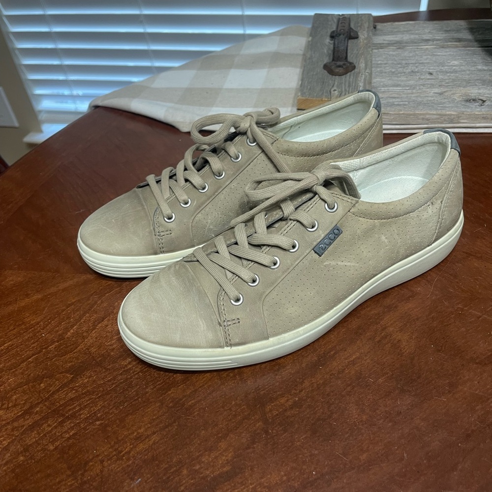 Ecco  Soft Danish Sneakers Nubuck Leather